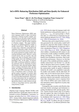 InCo-DPO: Balancing Distribution Shift and Data Quality for Enhanced Preference Optimization