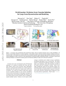 OccluGaussian: Occlusion-Aware Gaussian Splatting for Large Scene Reconstruction and Rendering