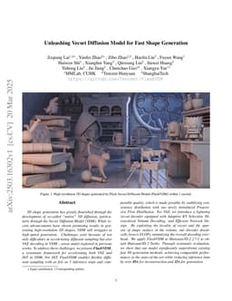 Unleashing Vecset Diffusion Model for Fast Shape Generation