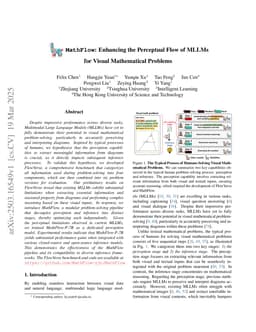 MathFlow: Enhancing the Perceptual Flow of MLLMs for Visual Mathematical Problems