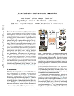 UniK3D: Universal Camera Monocular 3D Estimation