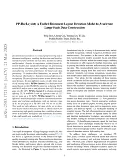 PP-DocLayout: A Unified Document Layout Detection Model to Accelerate Large-Scale Data Construction