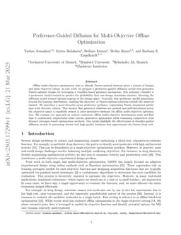 Preference-Guided Diffusion for Multi-Objective Offline Optimization
