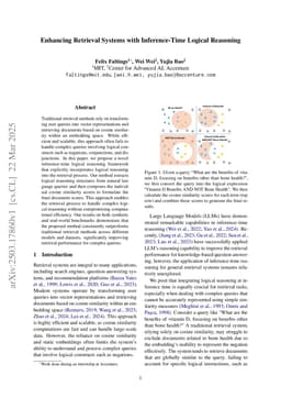 Enhancing Retrieval Systems with Inference-Time Logical Reasoning