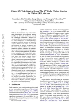 WindowKV: Task-Adaptive Group-Wise KV Cache Window Selection for Efficient LLM Inference