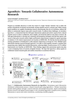 AgentRxiv: Towards Collaborative Autonomous Research