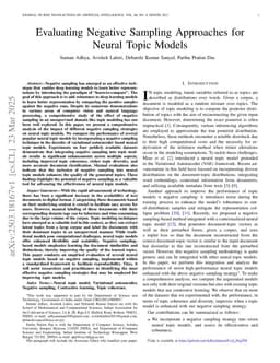 Evaluating Negative Sampling Approaches for Neural Topic Models