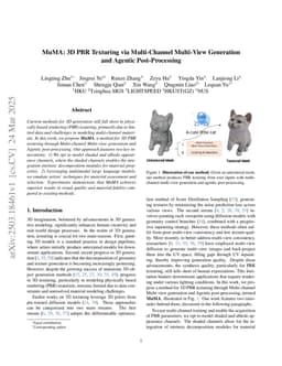 MuMA: 3D PBR Texturing via Multi-Channel Multi-View Generation and Agentic Post-Processing