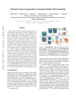 Structure-Aware Correspondence Learning for Relative Pose Estimation