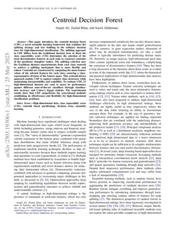 Centroid Decision Forest