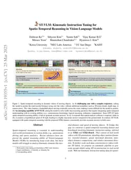 ST-VLM: Kinematic Instruction Tuning for Spatio-Temporal Reasoning in Vision-Language Models
