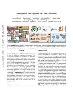 Scene-agnostic Pose Regression for Visual Localization