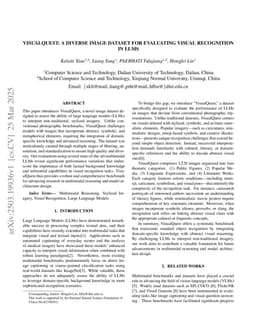 VisualQuest: A Diverse Image Dataset for Evaluating Visual Recognition in LLMs