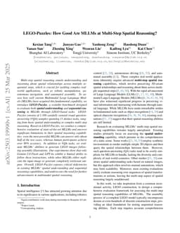 LEGO-Puzzles: How Good Are MLLMs at Multi-Step Spatial Reasoning?