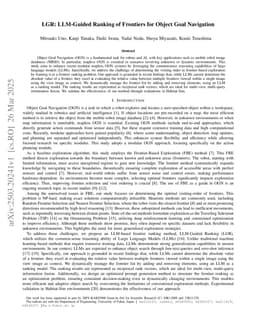 LGR: LLM-Guided Ranking of Frontiers for Object Goal Navigation