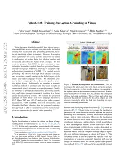 VideoGEM: Training-free Action Grounding in Videos