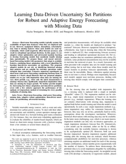 Learning Data-Driven Uncertainty Set Partitions for Robust and Adaptive Energy Forecasting with Missing Data