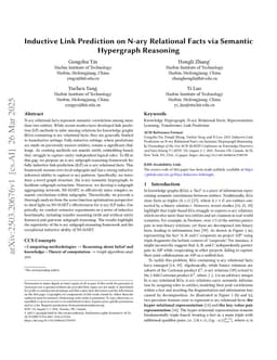 Inductive Link Prediction on N-ary Relational Facts via Semantic Hypergraph Reasoning