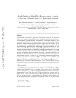 Graph-Enhanced Model-Free Reinforcement Learning Agents for Efficient Power Grid Topological Control