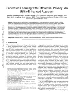 Federated Learning with Differential Privacy: An Utility-Enhanced Approach