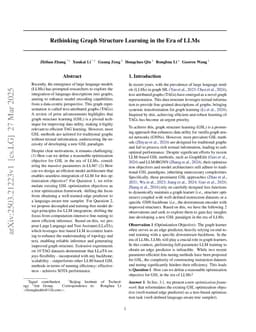Rethinking Graph Structure Learning in the Era of LLMs