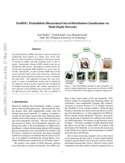 ProHOC: Probabilistic Hierarchical Out-of-Distribution Classification via Multi-Depth Networks