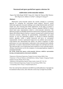 Structured and sparse partial least squares coherence for multivariate cortico-muscular analysis