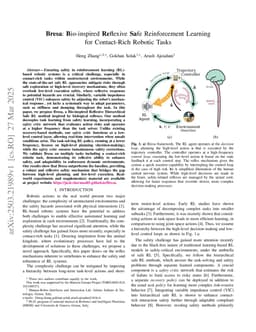 Bresa: Bio-inspired Reflexive Safe Reinforcement Learning for Contact-Rich Robotic Tasks
