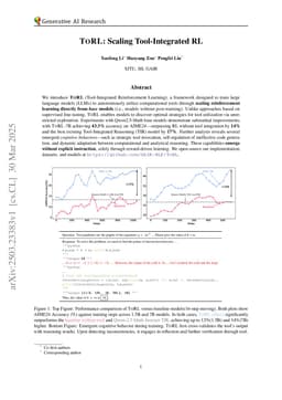 ToRL: Scaling Tool-Integrated RL