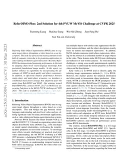 ReferDINO-Plus: 2nd Solution for 4th PVUW MeViS Challenge at CVPR 2025