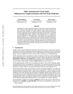 Make Autoregressive Great Again: Diffusion-Free Graph Generation with Next-Scale Prediction