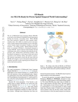 STI-Bench: Are MLLMs Ready for Precise Spatial-Temporal World Understanding?