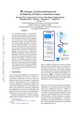 AI2Agent: An End-to-End Framework for Deploying AI Projects as Autonomous Agents