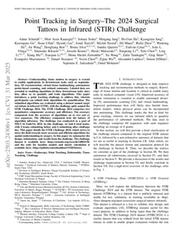 Point Tracking in Surgery--The 2024 Surgical Tattoos in Infrared (STIR) Challenge
