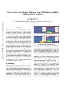 Towards Precise Action Spotting: Addressing Temporal Misalignment in Labels with Dynamic Label Assignment