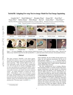 TurboFill: Adapting Few-step Text-to-image Model for Fast Image Inpainting