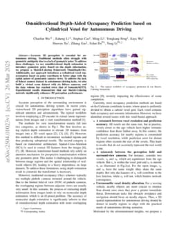 Omnidirectional Depth-Aided Occupancy Prediction based on Cylindrical Voxel for Autonomous Driving