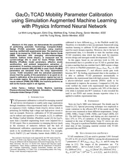 Ga$_2$O$_3$ TCAD Mobility Parameter Calibration using Simulation Augmented Machine Learning with Physics Informed Neural Network