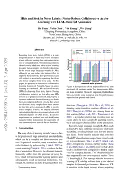 Hide and Seek in Noise Labels: Noise-Robust Collaborative Active Learning with LLM-Powered Assistance