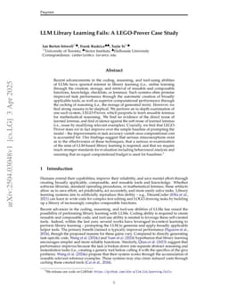 LLM Library Learning Fails: A LEGO-Prover Case Study