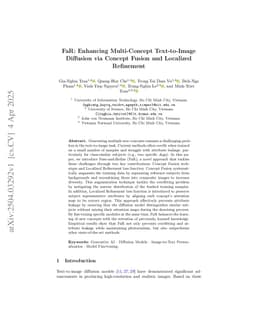 FaR: Enhancing Multi-Concept Text-to-Image Diffusion via Concept Fusion and Localized Refinement