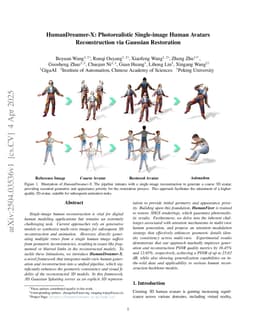 HumanDreamer-X: Photorealistic Single-image Human Avatars Reconstruction via Gaussian Restoration