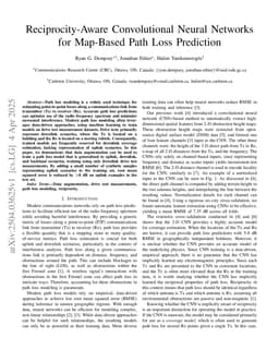 Reciprocity-Aware Convolutional Neural Networks for Map-Based Path Loss Prediction