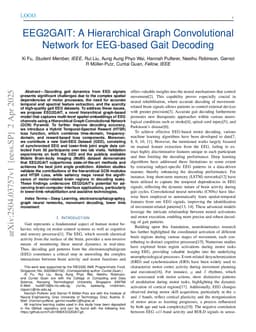 EEG2GAIT: A Hierarchical Graph Convolutional Network for EEG-based Gait Decoding