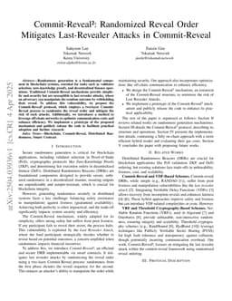 Commit-Reveal$^2$: Randomized Reveal Order Mitigates Last-Revealer Attacks in Commit-Reveal
