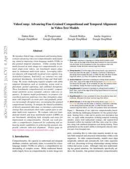 VideoComp: Advancing Fine-Grained Compositional and Temporal Alignment in Video-Text Models