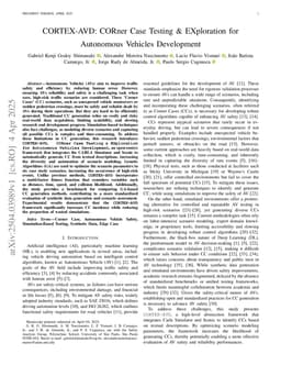 CORTEX-AVD: A Framework for CORner Case Testing and EXploration in Autonomous Vehicle Development