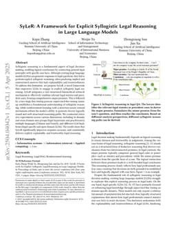 SyLeR: A Framework for Explicit Syllogistic Legal Reasoning in Large Language Models