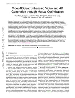 Video4DGen: Enhancing Video and 4D Generation through Mutual Optimization