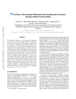UniToken: Harmonizing Multimodal Understanding and Generation through Unified Visual Encoding